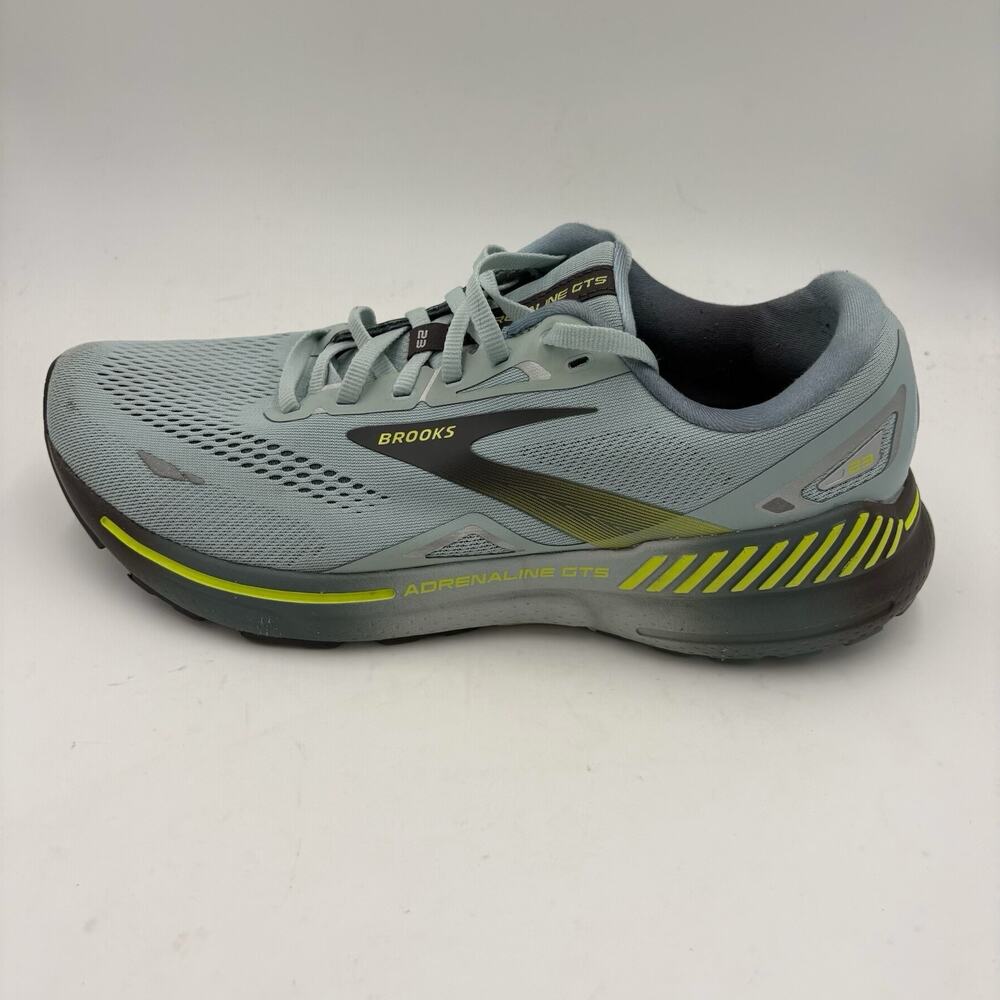 Brooks Adrenaline GTS 23 Men’s 11 D Gray Green Running Shoes 1103911D458